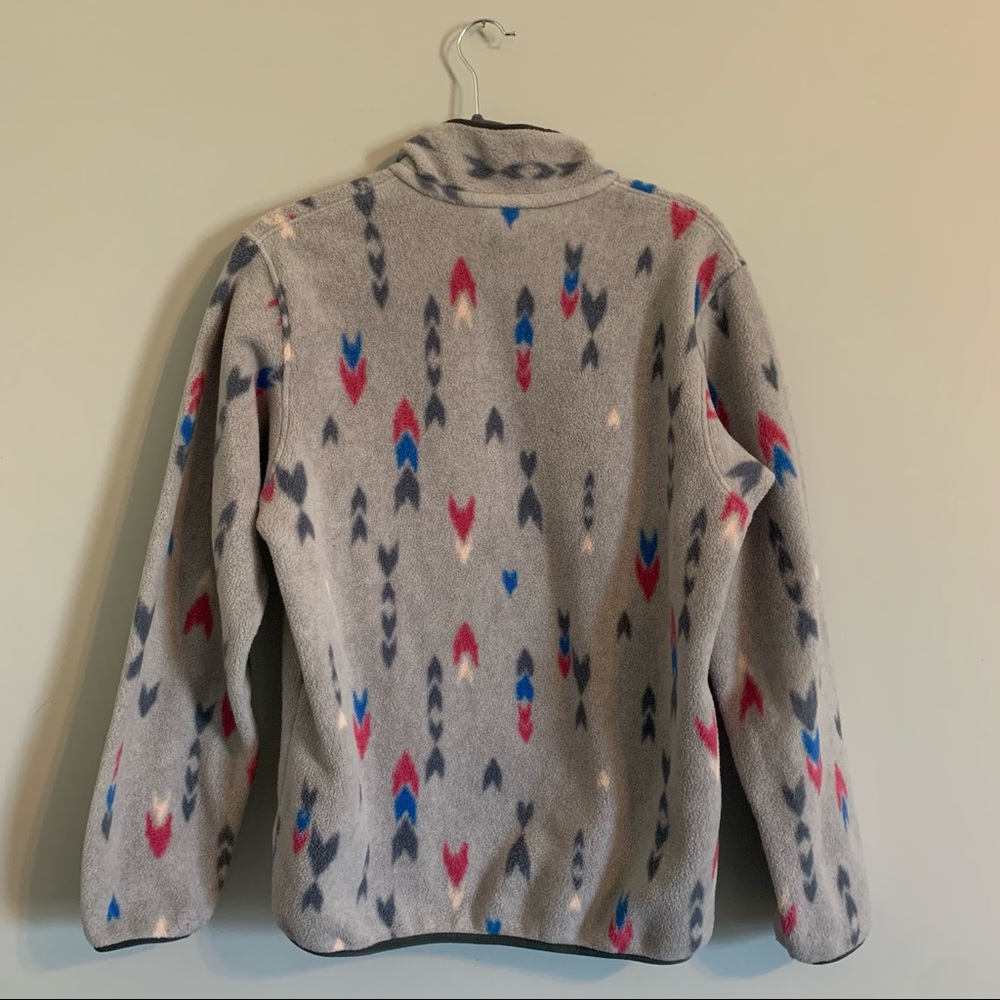 Patagonia Grey pattern Medium Synchilla NWOT - Picture 5 of 7